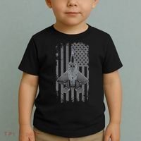 F22 Raptor Military Pilot Toddler T-Shirt thumb 2