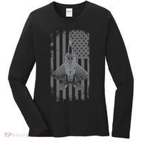 F22 Raptor Military Pilot Women's Long Sleeve Shirt thumb 0