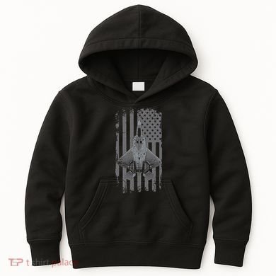 F22 Raptor Military Pilot Kids Hoodie