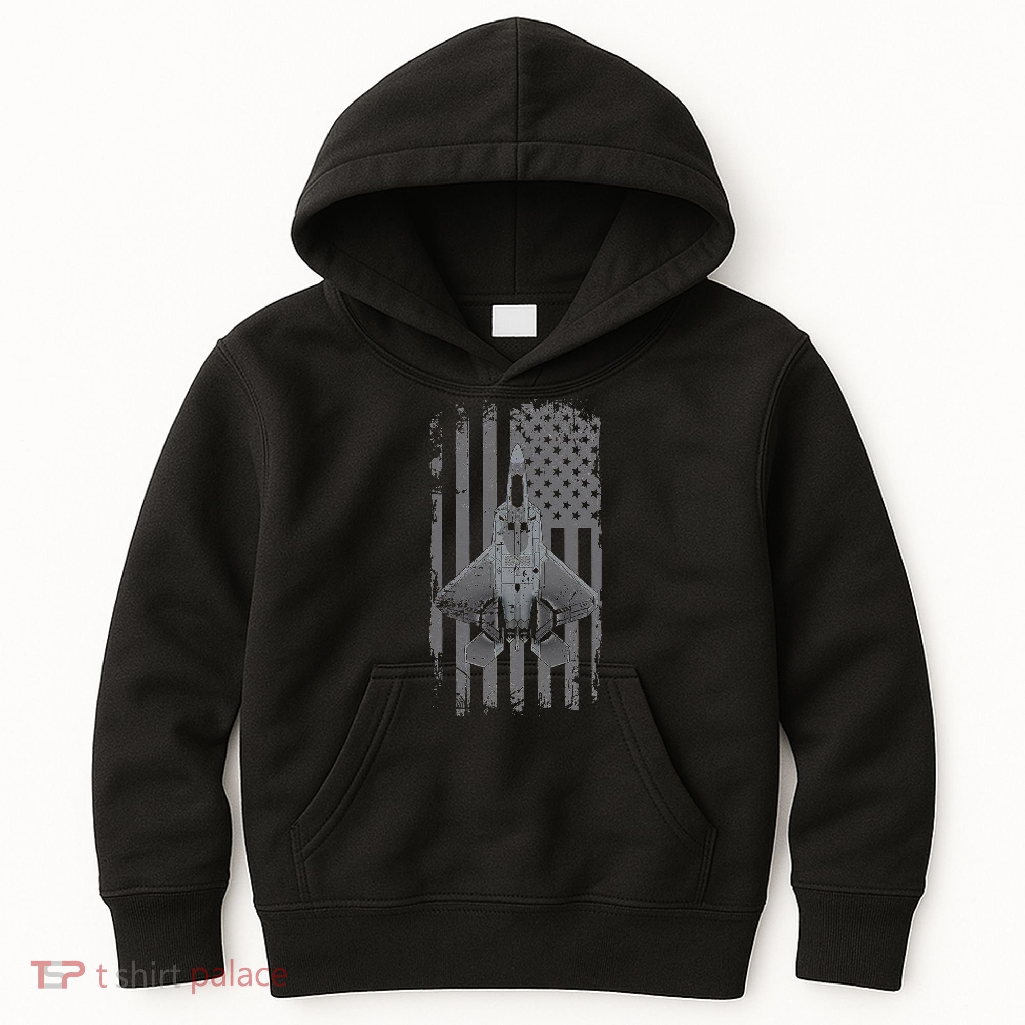 F22 Raptor Military Pilot Kids Hoodie