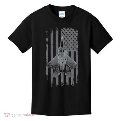 F22 Raptor Military Pilot Kids T-Shirt
