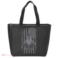 F22 Raptor Military Pilot Tote Bag thumb 0