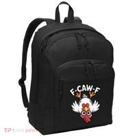 Funny Rooster Meme F-Caw-F Port Authority Basic Backpack thumb 0