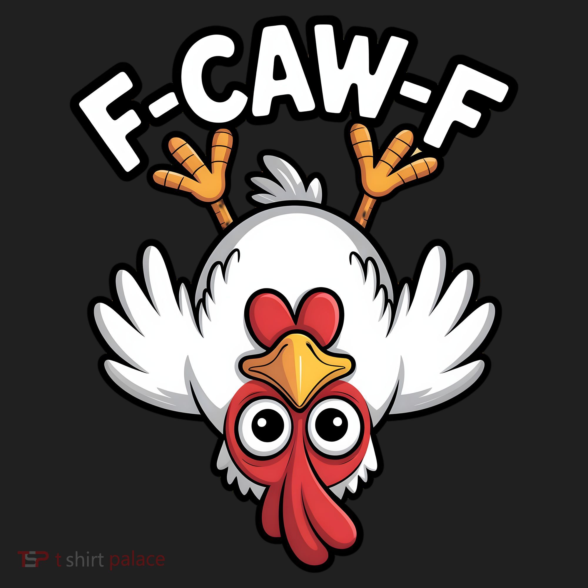 Funny Rooster Meme F-Caw-F Beanie
