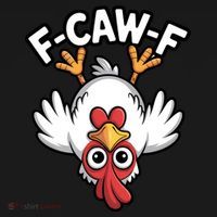 Funny Rooster Meme F-Caw-F Women's Tank Top thumb 5
