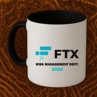 FTX Risk Management Dept 2022 Trading Trader Funny Gift Coffee Mug thumb 2
