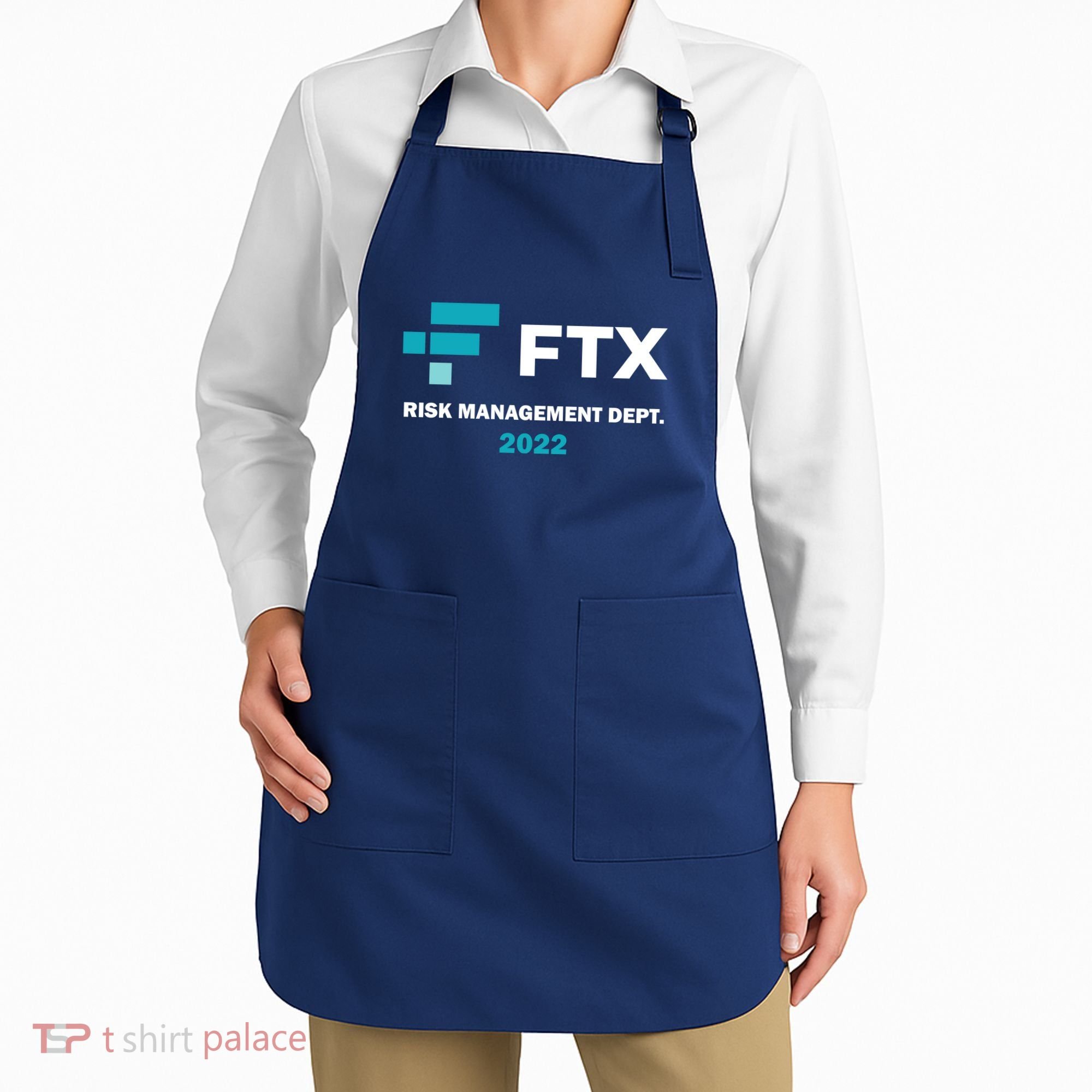 FTX Risk Management Dept 2022 Trading Trader Funny Gift Apron
