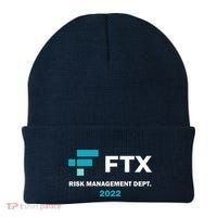 FTX Risk Management Dept 2022 Trading Trader Funny Gift Beanie thumb 0