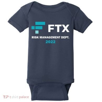 FTX Risk Management Dept 2022 Trading Trader Funny Gift Baby Bodysuit