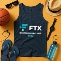 FTX Risk Management Dept 2022 Trading Trader Funny Gift Tank Top thumb 4