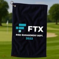 FTX Risk Management Dept 2022 Trading Trader Funny Gift Golf Towel thumb 1