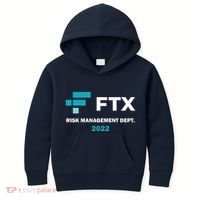 FTX Risk Management Dept 2022 Trading Trader Funny Gift Kids Hoodie thumb 0