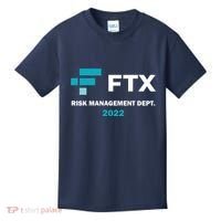 FTX Risk Management Dept 2022 Trading Trader Funny Gift Kids T-Shirt thumb 0