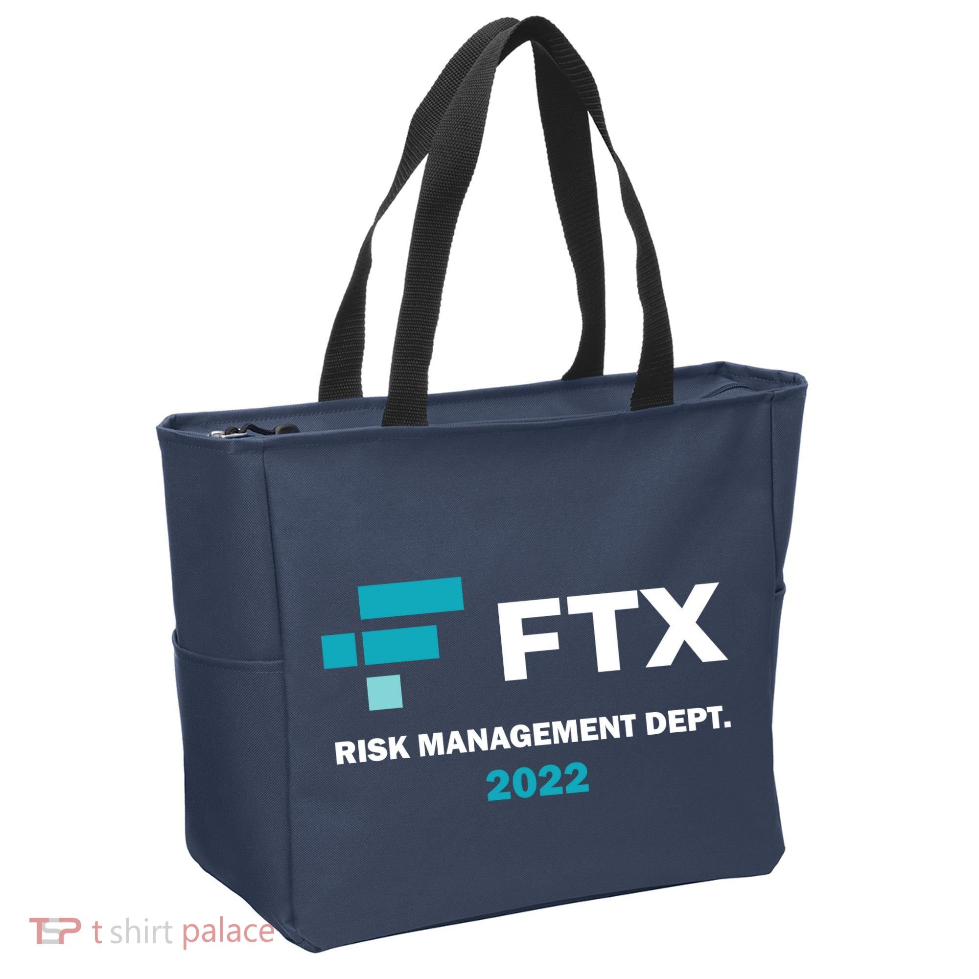 FTX Risk Management Dept 2022 Trading Trader Funny Gift Tote Bag