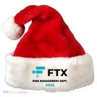 FTX Risk Management Dept 2022 Trading Trader Funny Gift Santa Hat thumb 0