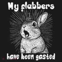 Funny Rabbit My Flabbers Have Been Gasted Retro Graphic Cute Kids Long Sleeve Shirt thumb 2