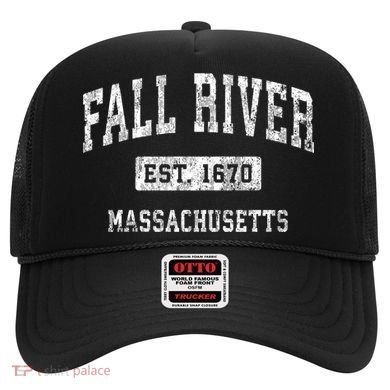 Fall River Massachusetts Ma Vintage Established Sports Hat