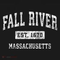 Fall River Massachusetts Ma Vintage Established Sports T-Shirt thumb 7