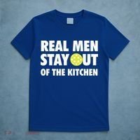 Funny Real Men Stay Out Of The Kitchen Pickleball T-Shirt thumb 5