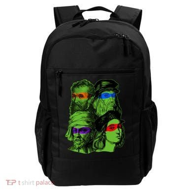 Funny Renaissance Ninja Painters Backpack