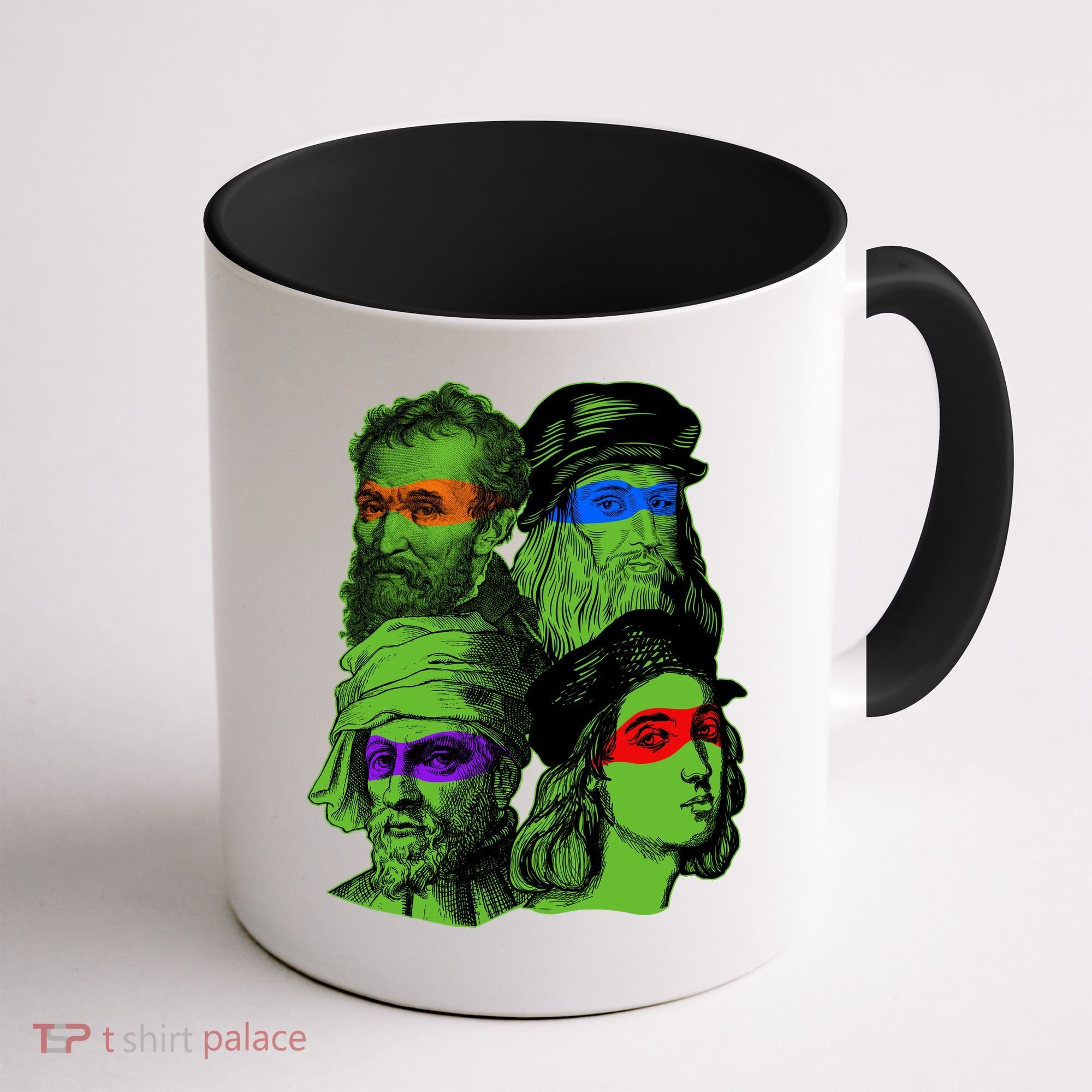 Funny Renaissance Ninja Painters Coffee Mug