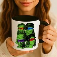 Funny Renaissance Ninja Painters Coffee Mug thumb 3