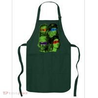 Funny Renaissance Ninja Painters Apron thumb 0