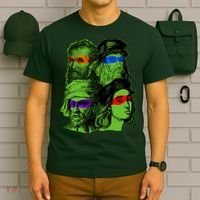 Funny Renaissance Ninja Painters T-Shirt thumb 6