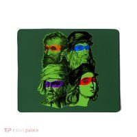 Funny Renaissance Ninja Painters Mousepad thumb 0