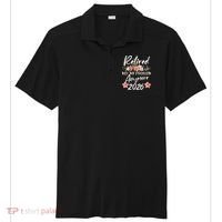 Floral Retired Not My Problem Anymore 2026 Sport-Tek Posi-UV Pro Polo thumb 0