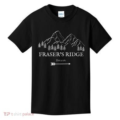 Frasers Ridge North Carolina 1767 Sassenach Kids T-Shirt