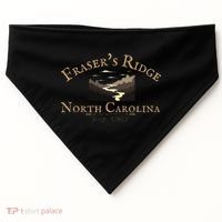 FraserS Ridge North Carolina 1767 Sassenach USA-Made Doggie Bandana thumb 0