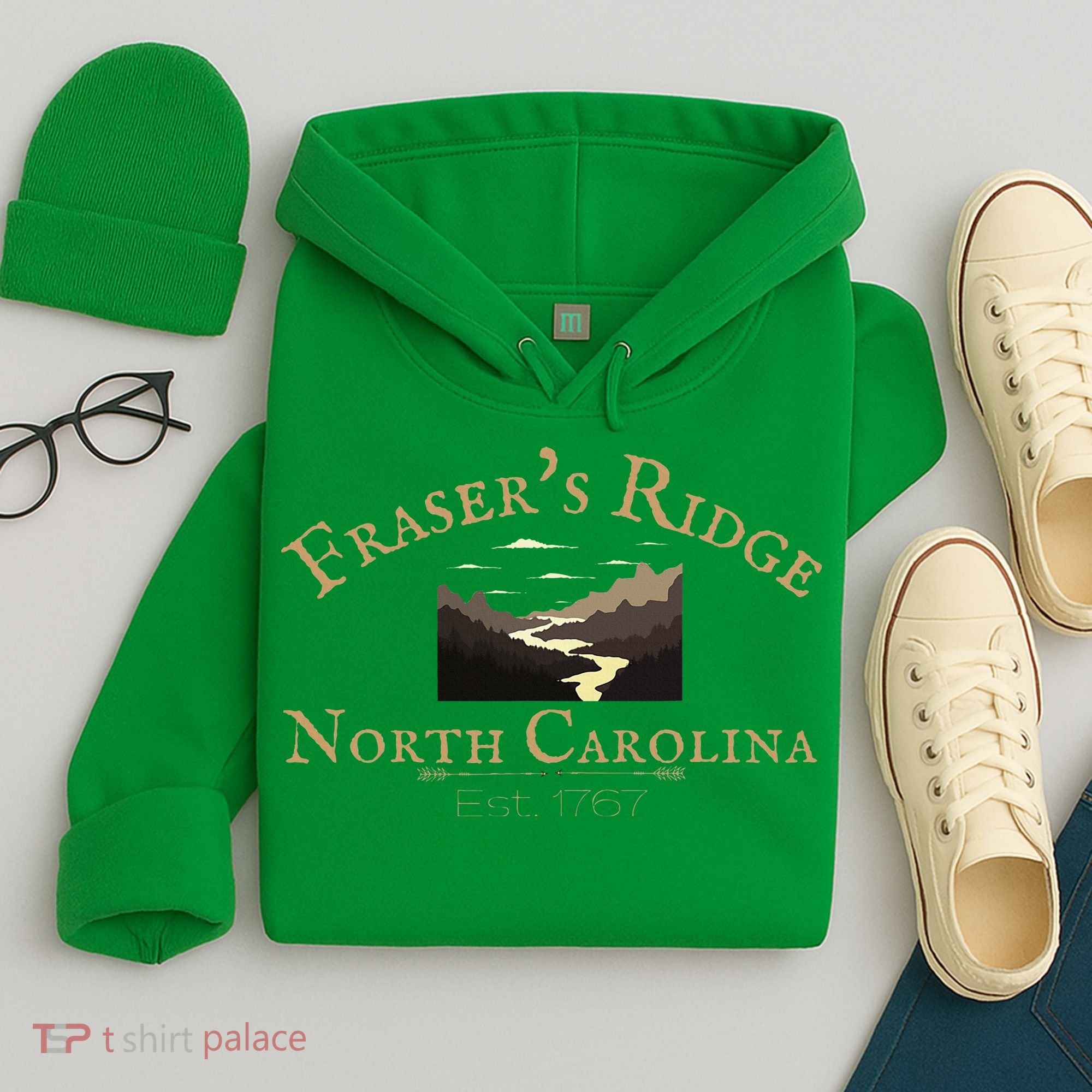 FraserS Ridge North Carolina 1767 Sassenach Hoodie