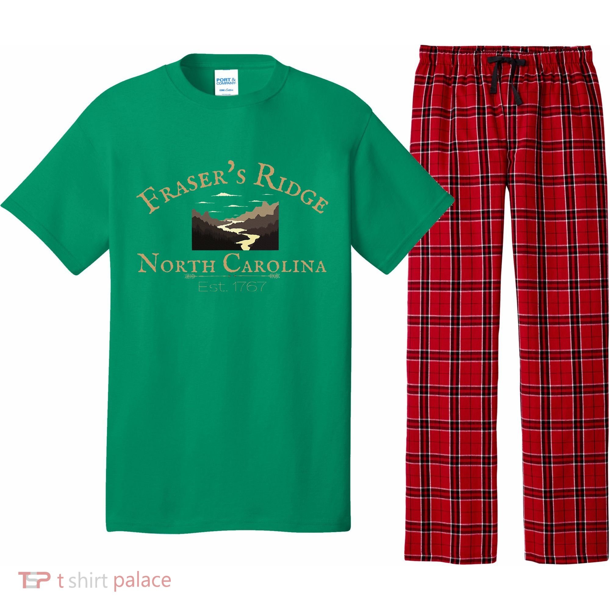 FraserS Ridge North Carolina 1767 Sassenach Pajama Set