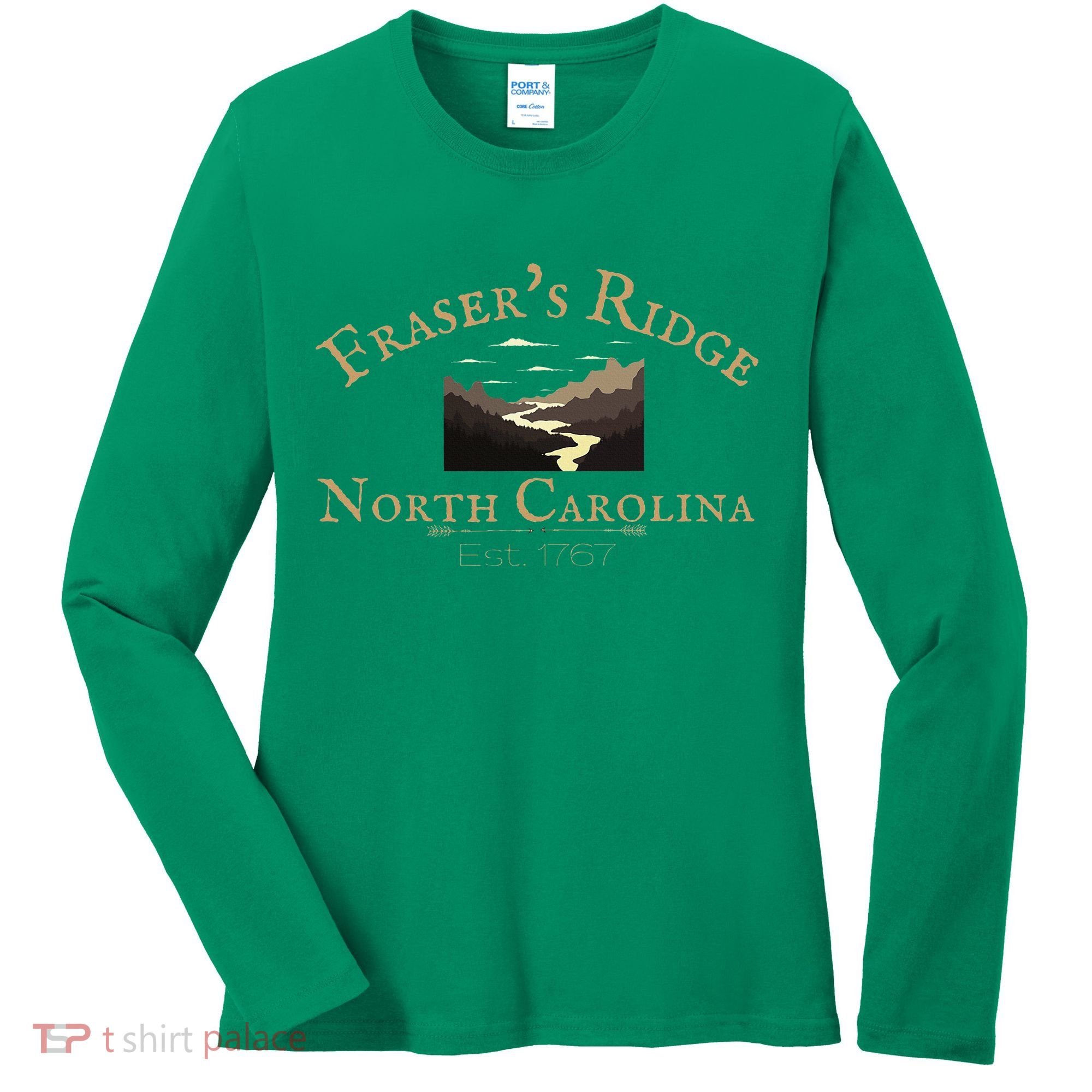 FraserS Ridge North Carolina 1767 Sassenach Women's Long Sleeve Shirt