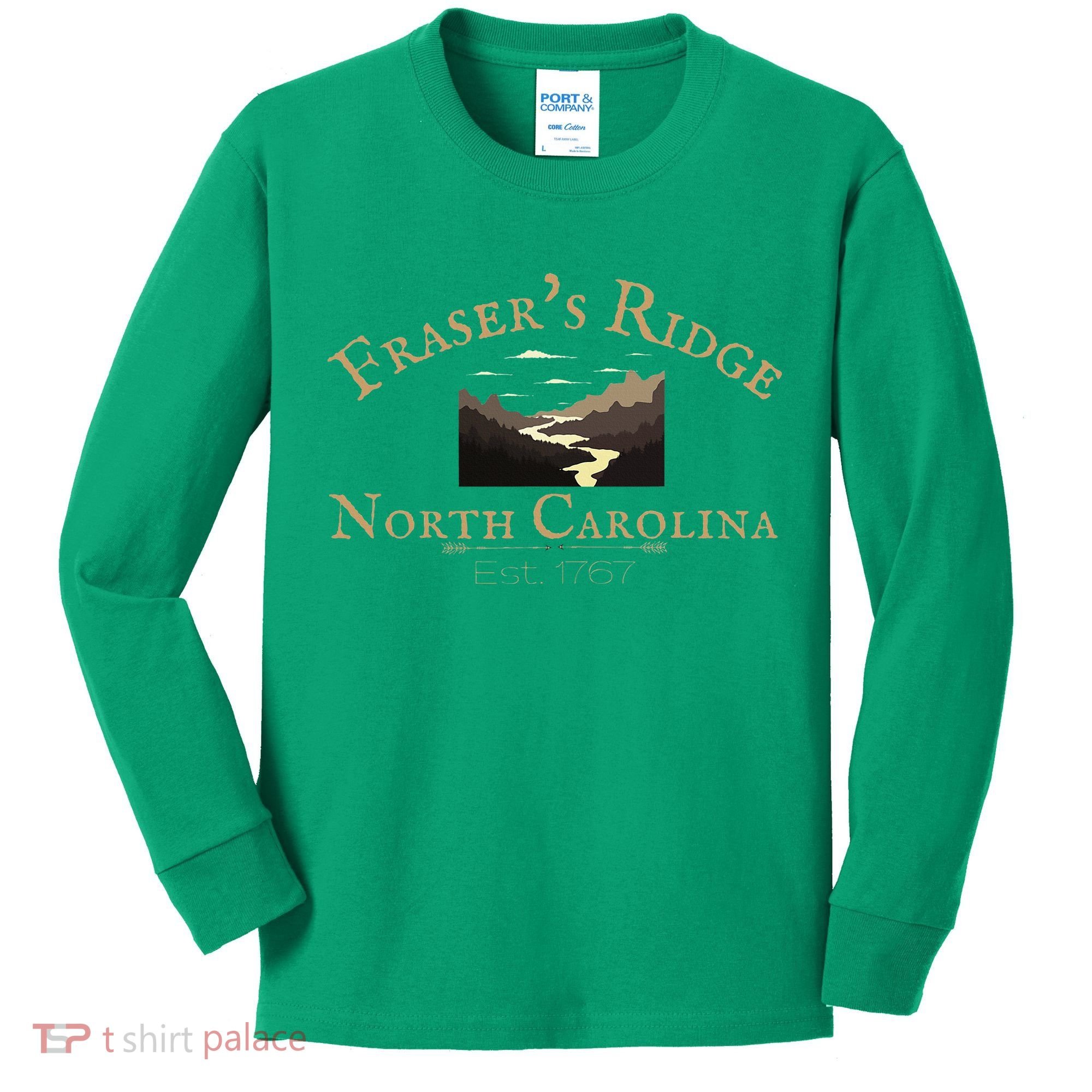 FraserS Ridge North Carolina 1767 Sassenach Kids Long Sleeve Shirt