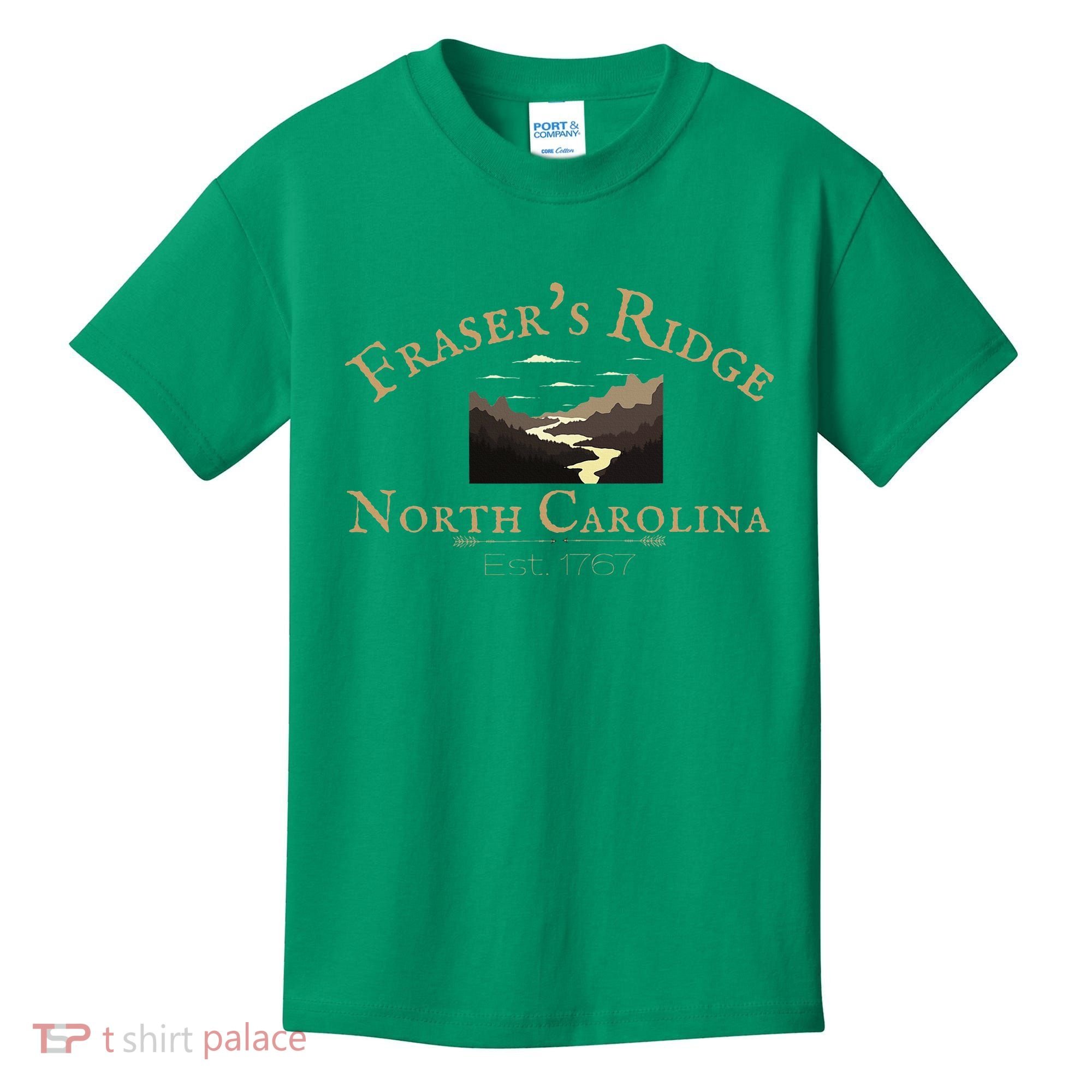 FraserS Ridge North Carolina 1767 Sassenach Kids T-Shirt