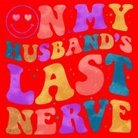 Funny Retro On My Husband's Last Nerve Santa Hat thumb 1