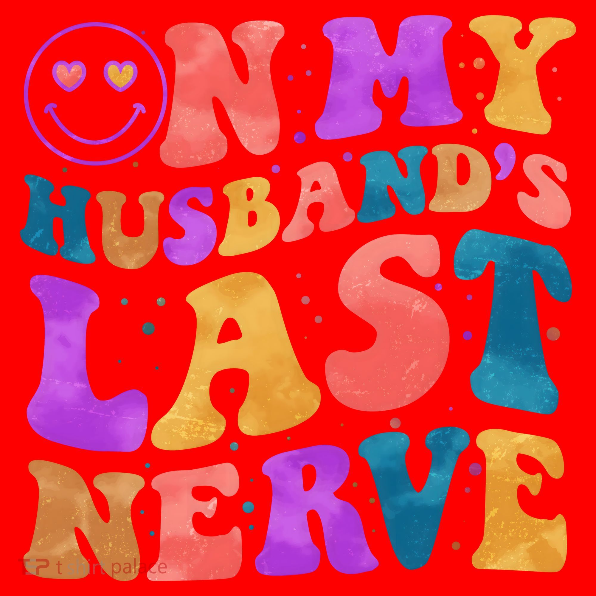 Funny Retro On My Husband's Last Nerve Santa Hat