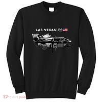 Formula Racing Open Wheel Car Las Vegas Circuit Usa Flag Sweatshirt thumb 0