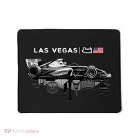 Formula Racing Open Wheel Car Las Vegas Circuit Usa Flag Mousepad thumb 0