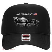 Formula Racing Open Wheel Car Las Vegas Circuit Usa Flag Hat thumb 0