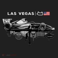 Formula Racing Open Wheel Car Las Vegas Circuit Usa Flag Hat thumb 2