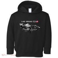Formula Racing Open Wheel Car Las Vegas Circuit Usa Flag Toddler Hoodie thumb 0