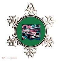 Formula Racing Open Wheel Car Retro Miami Circuit Usa Flag Ornament thumb 0