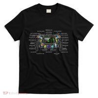 Formula Racing Open Wheel Car Fan Steering Wheel Explained T-Shirt thumb 0