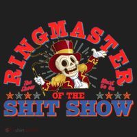 Funny Ringmaster Of The Shit Show The Show Must Go On Women's Sweatshirt thumb 2