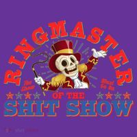 Funny Ringmaster Of The Shit Show The Show Must Go On Coaster thumb 2