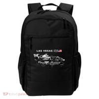Formula Racing Open Wheel Car Las Vegas Circuit Usa Flag Gift Backpack thumb 0