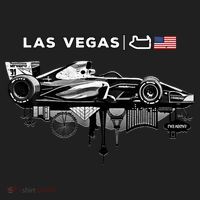 Formula Racing Open Wheel Car Las Vegas Circuit Usa Flag Gift Beanie thumb 2